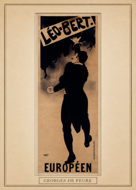 Georges de Feure Léo-bert. Européen No4 - Juliste