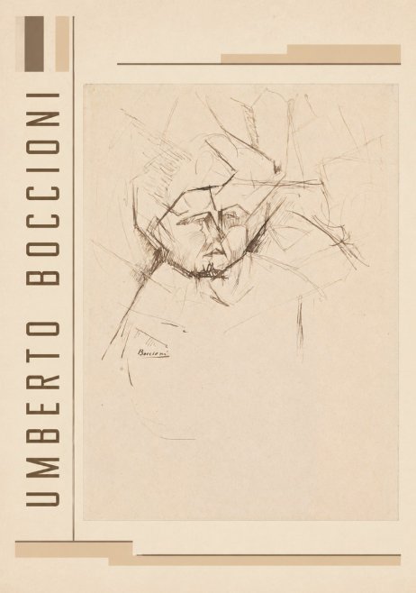 Umberto Boccioni Head Study No2 - Juliste