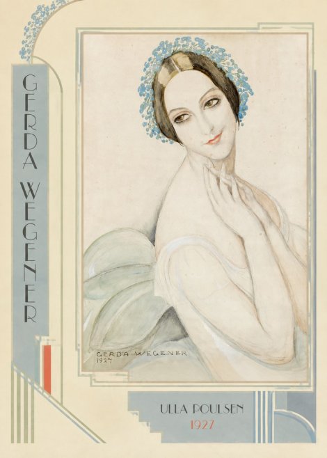 Gerda Wegener Ulla Poulsen No2 - Juliste