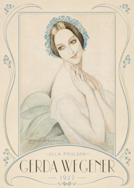Gerda Wegener Ulla Poulsen No3 - Juliste