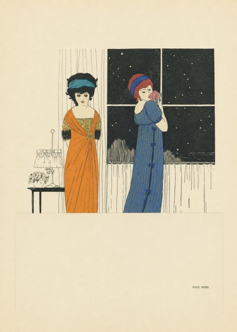 Paul Iribe Evening Elegance No6 - Juliste