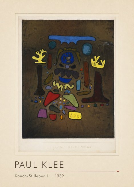 Paul Klee Konch-stilleben Ii No1 - Juliste