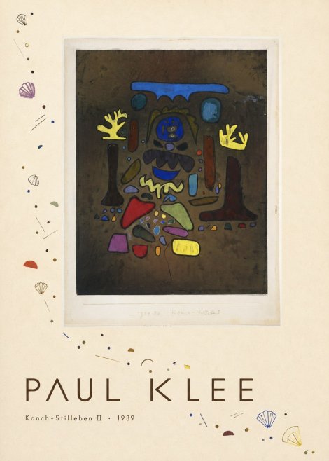 Paul Klee Konch-stilleben Ii No6 - Juliste