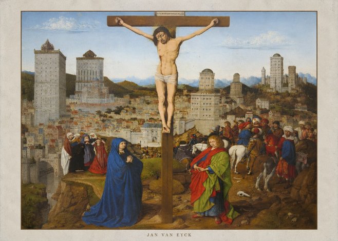 Jan van Eyck The Crucifixion No4 - Juliste