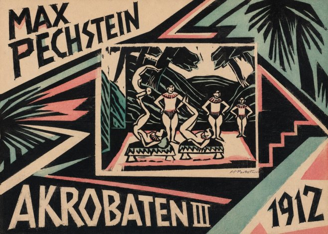 Max Pechstein Akrobaten Iii No5 - Juliste