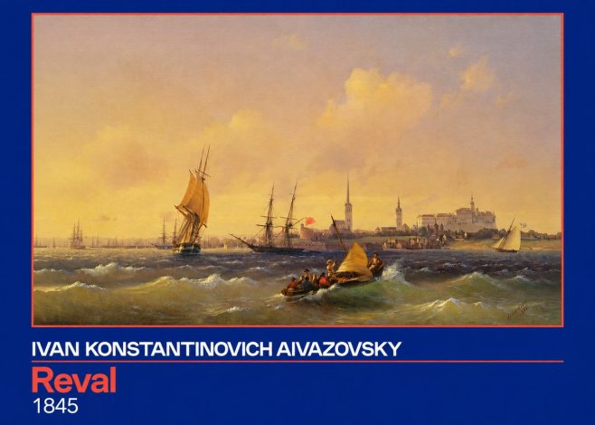 Ivan Konstantinovich Aivazovsky Reval No2 - Juliste