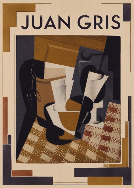 Juan Gris Still Life III No1 - Juliste