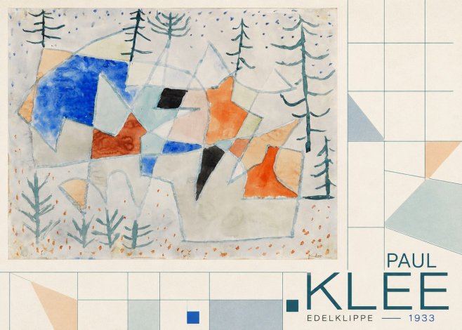 Paul Klee Edelklippe No4 - Juliste