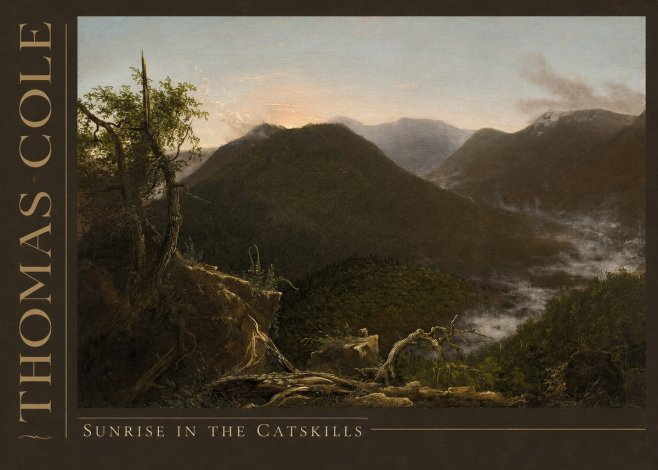 Thomas Cole Sunrise in the Catskills II No3 - Juliste