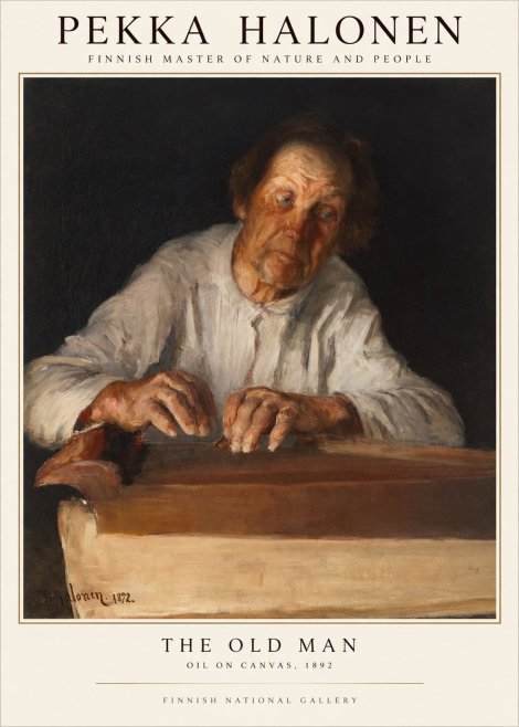 Pekka Halonen The Old Man No1 - Juliste