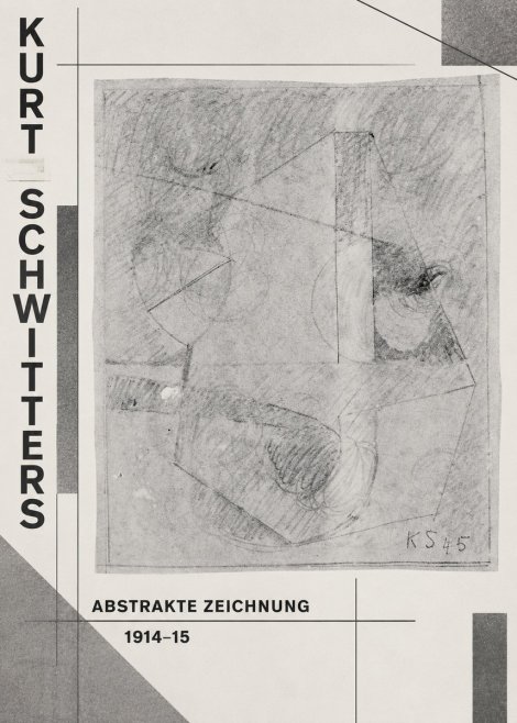 Kurt Schwitters Abstrakte Zeichnung No2 - Juliste