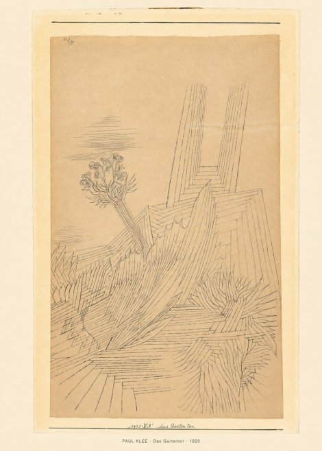 Paul Klee Das Gartentor II No6 - Juliste