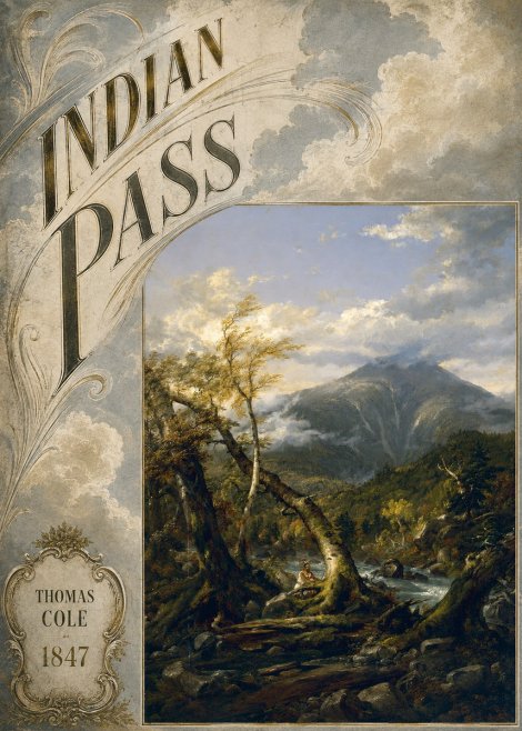Thomas Cole Indian Pass II No5 - Juliste