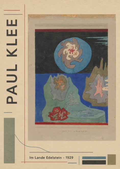 Paul Klee Im Lande Edelstein No2 - Juliste