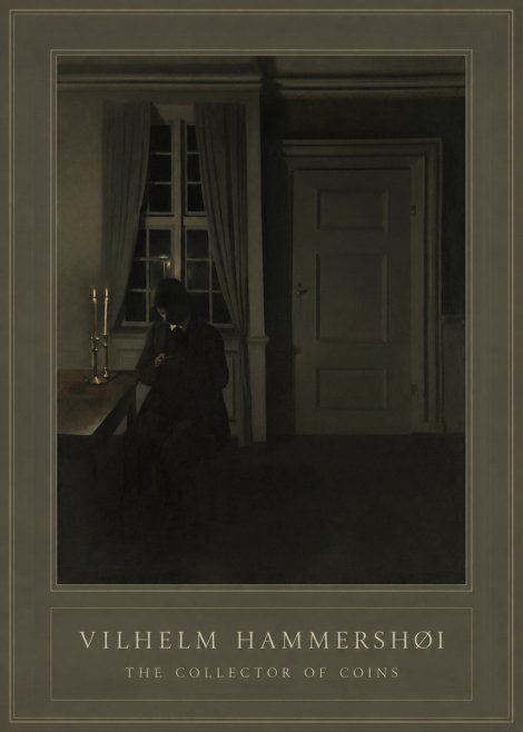 Vilhelm Hammershøi The Collector of Coins No1 - Juliste