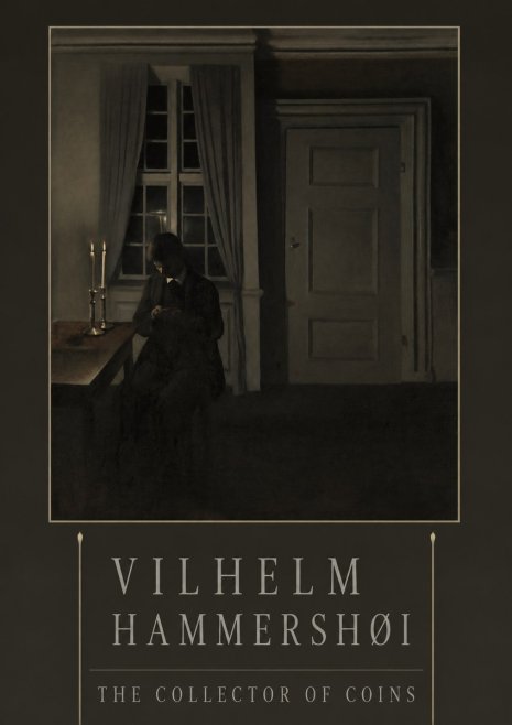 Vilhelm Hammershøi The Collector of Coins No3 - Juliste
