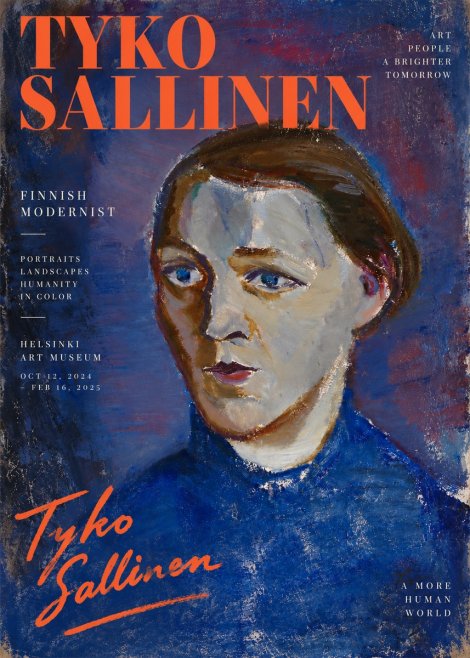 Tyko Sallinen Portrait II No2 - Juliste
