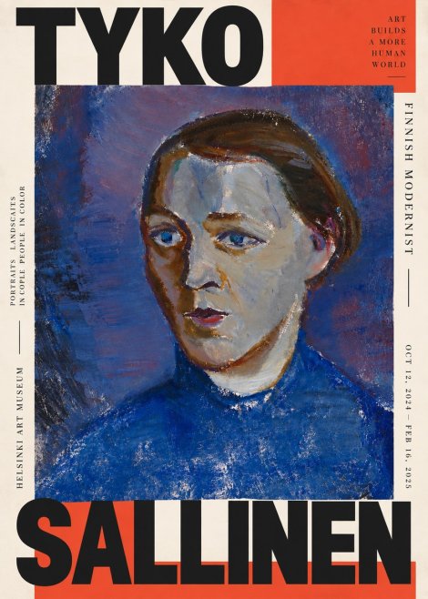 Tyko Sallinen Portrait II No4 - Juliste