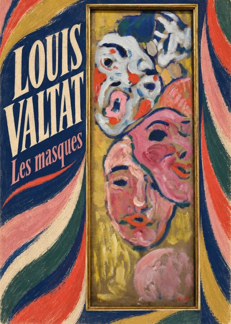 Louis Valtat Les Masques No6 - Juliste