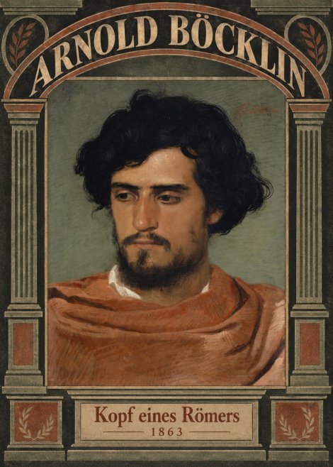 Arnold Böcklin Kopf Eines Römers No6 - Juliste