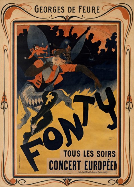 Georges de Feure Fonty III No1 - Juliste