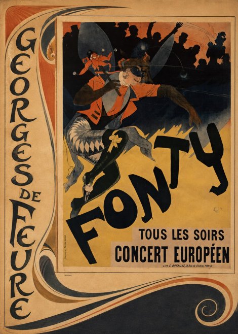 Georges de Feure Fonty III No2 - Juliste