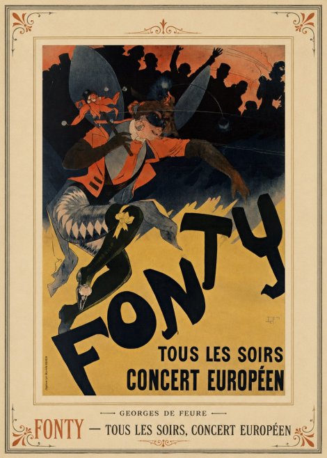 Georges de Feure Fonty III No4 - Juliste