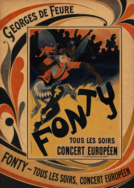 Georges de Feure Fonty III No5 - Juliste