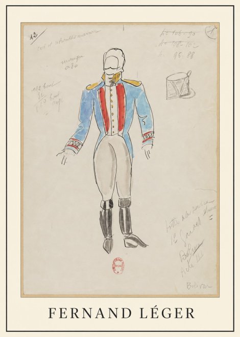 Fernand Léger Bolivar Acte Iii No5 - Juliste