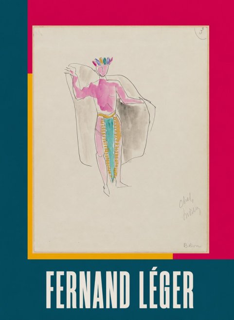 Fernand Léger Cheval, Indien No3 - Juliste