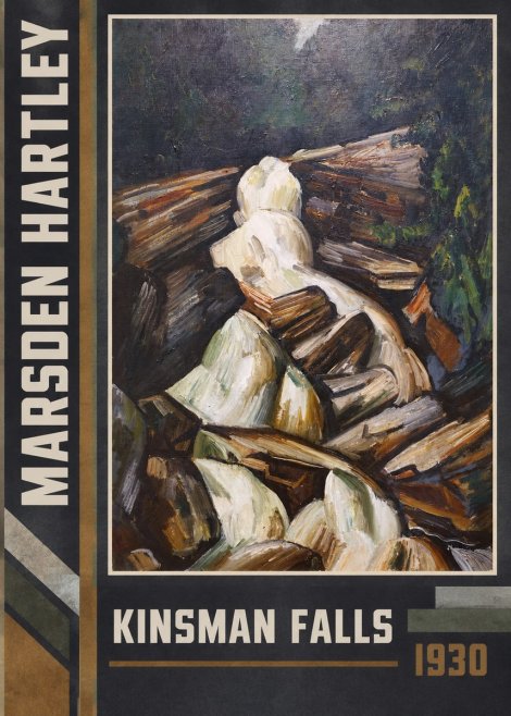 Marsden Hartley Kinsman Falls No2 - Juliste