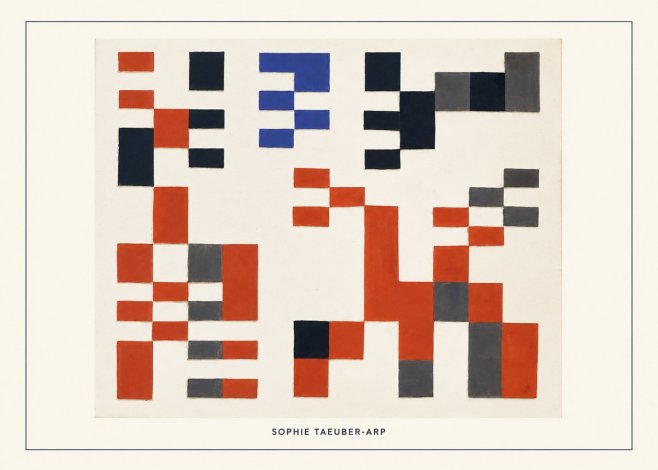 Sophie Taeuber-Arp Sophie Taeuber-arp No4 - Juliste