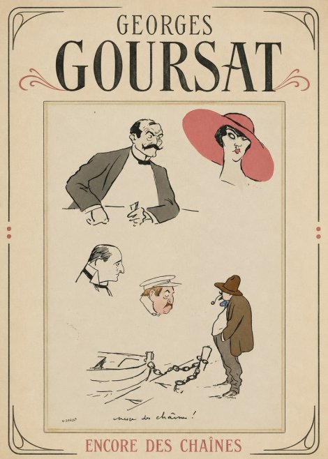 Georges Goursat Encore Des Chaînes! No1 - Juliste