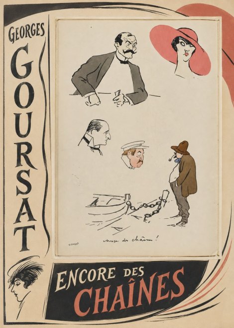 Georges Goursat Encore Des Chaînes! No2 - Juliste