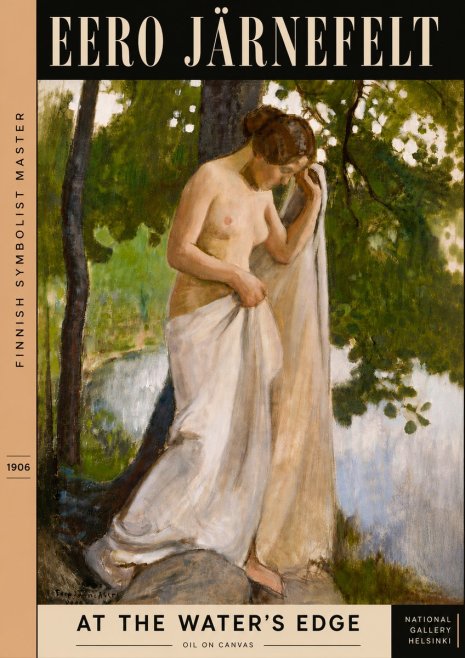 Eero Järnefelt At the Water's Edge No5 - Juliste