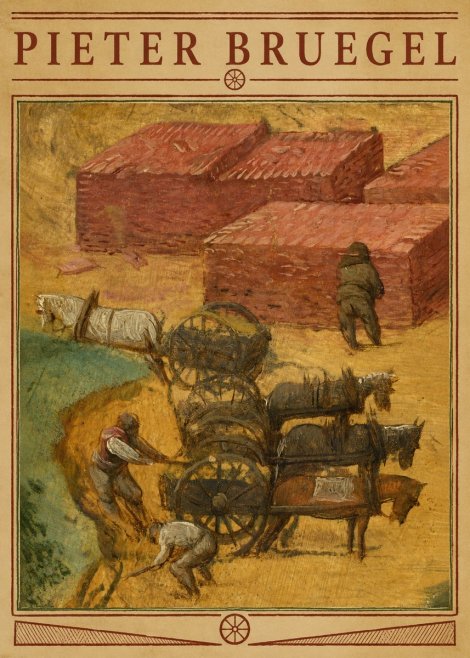 Pieter Bruegel The Brickmakers No3 - Juliste