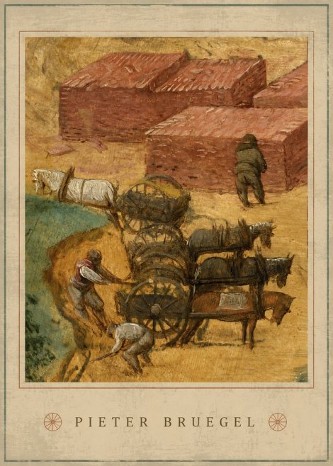 Pieter Bruegel The Brickmakers No4 - Juliste