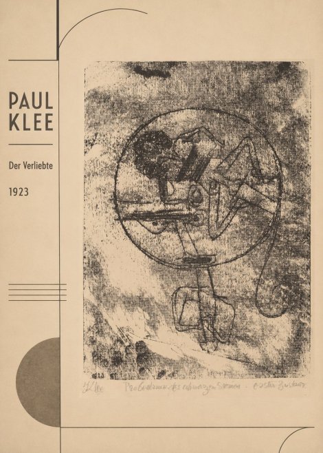 Paul Klee Der Verliebte III No2 - Juliste