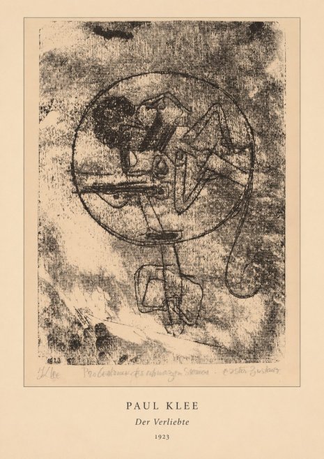 Paul Klee Der Verliebte III No4 - Juliste