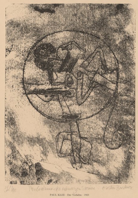 Paul Klee Der Verliebte III No6 - Juliste