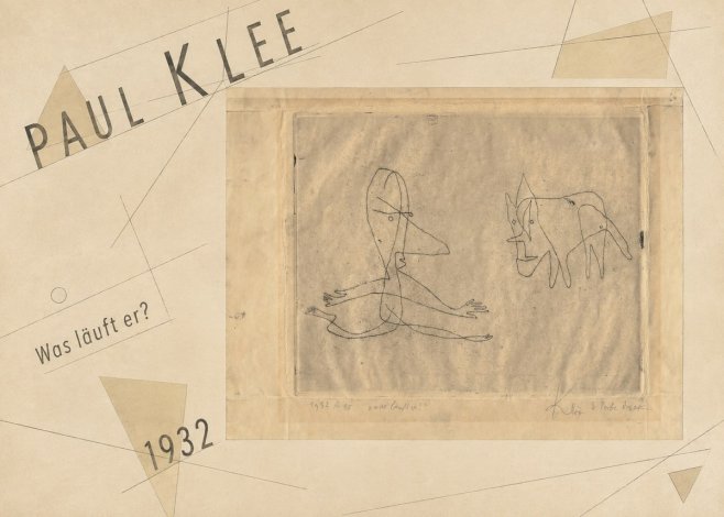 Paul Klee Was Läuft Er? No5 - Juliste