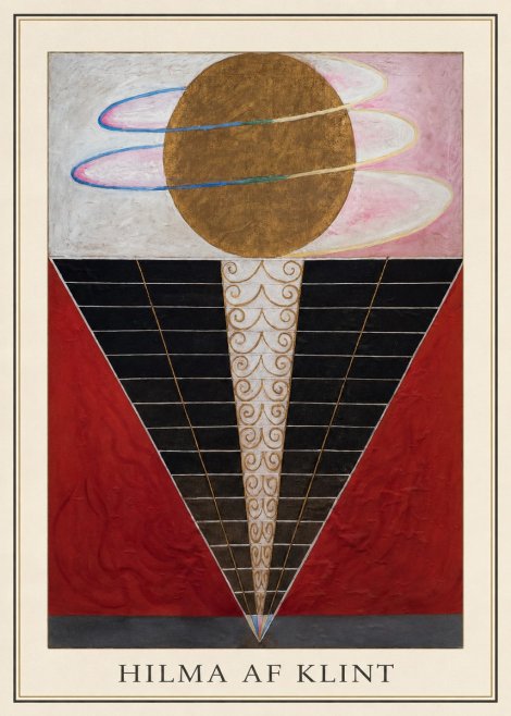 Hilma af Klint The Ten Largest, No. 1, Childhood II No1 - Juliste