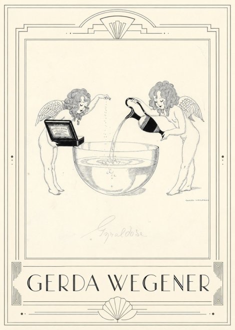 Gerda Wegener Gyraldose No1 - Juliste