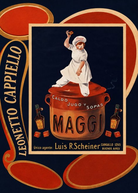 Leonetto Cappiello Maggi No4 - Juliste