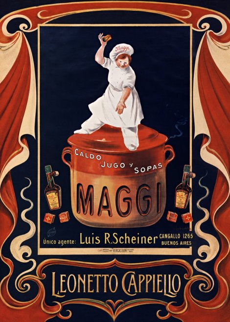 Leonetto Cappiello Maggi No5 - Juliste