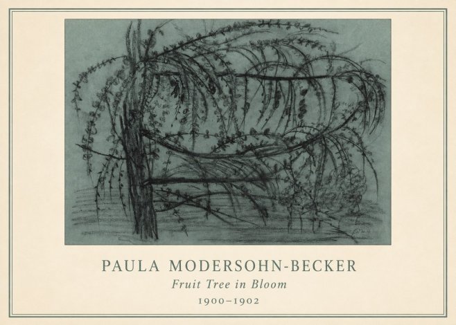 Paula Modersohn-Becker Fruit Tree in Bloom No3 - Juliste