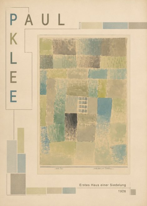 Paul Klee Erstes Haus Einer Siedelung No3 - Juliste