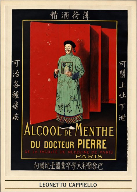 Leonetto Cappiello Alcool De Menthe Du Docteur Pierre No6 - Juliste