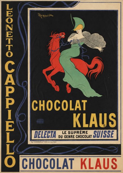 Leonetto Cappiello Chocolat Klaus III No4 - Juliste