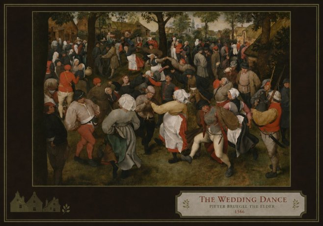 Pieter Bruegel The Wedding Dance II No3 - Juliste